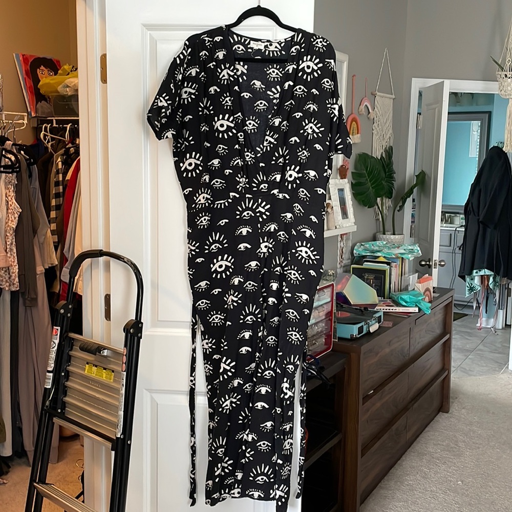 World market L/Xl eyes jumpsuit
